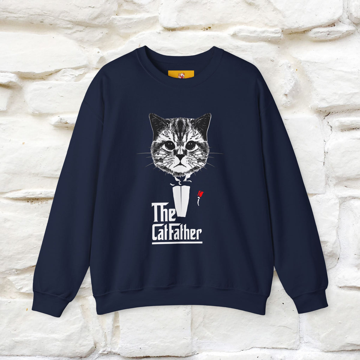 "The Catfather'' |Cat Sweatshirt | Nunu&Miao Studio