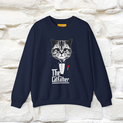 "The Catfather'' |Cat Sweatshirt | Nunu&Miao Studio