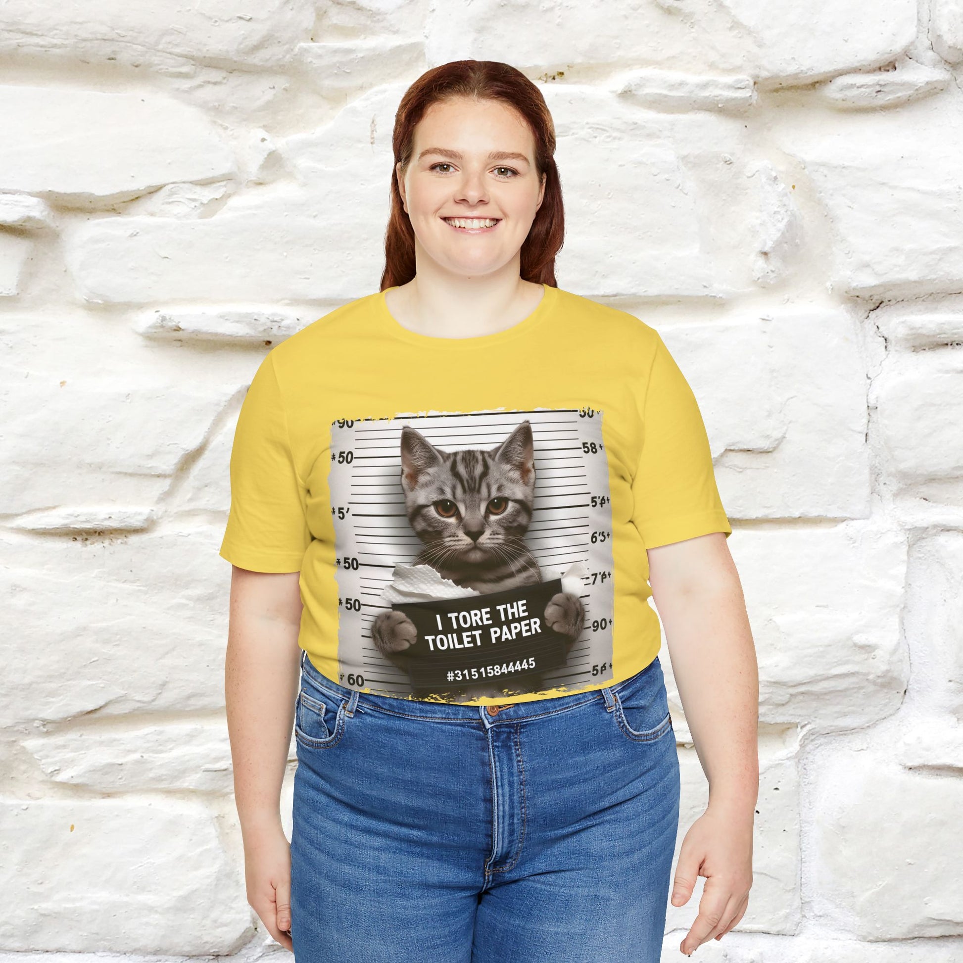 ''I Tore The Toilet Paper'' | Funny Cat T-Shirt | Nunu&Miao Studio - Nunu&Miao Studio