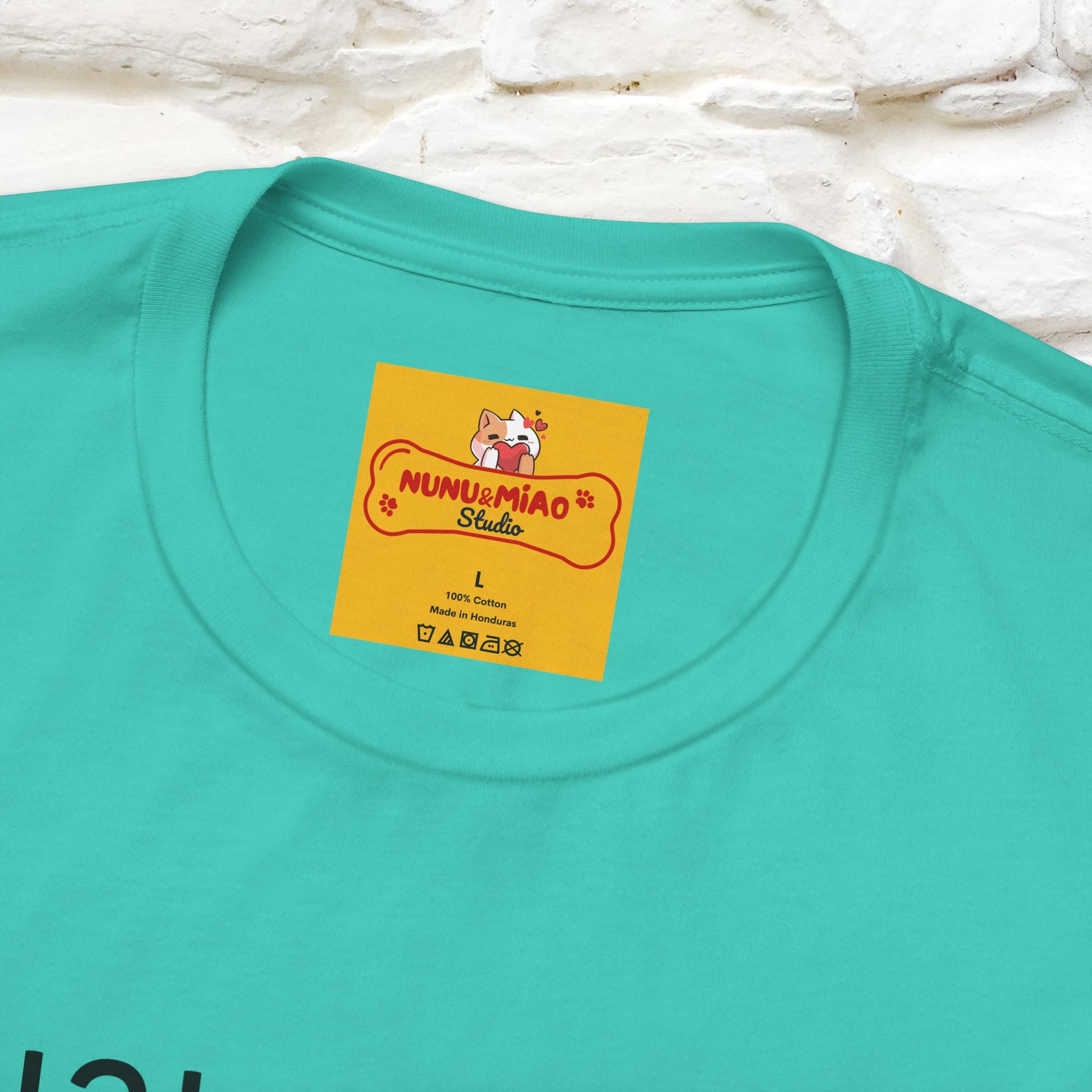 "Enigma" Cat T-shirt |Nunu&Miao Studio - Nunu&Miao Studio