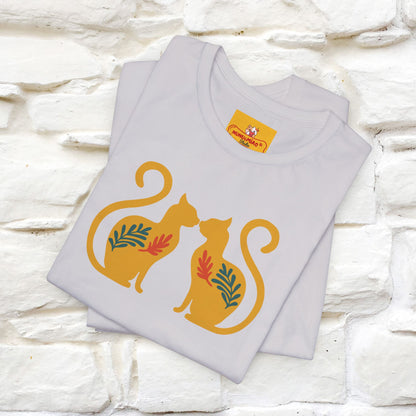 ''Power'' | Cat T-Shirt Front and Back Design | Nunu&Miao Studio - Nunu&Miao Studio