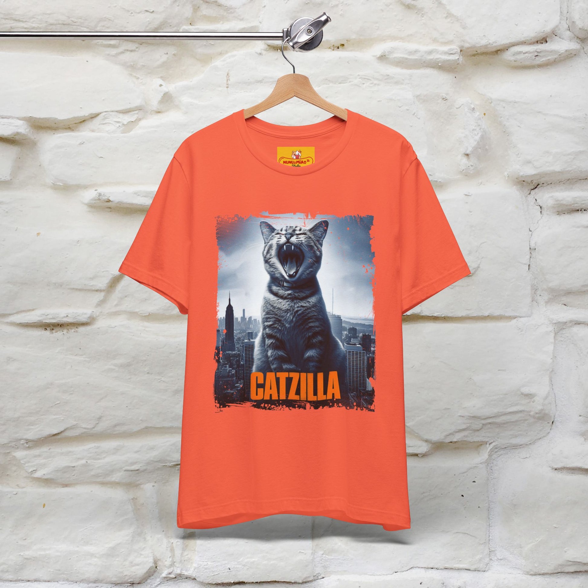 Catzilla T-Shirt | Cat T-Shirt | Nunu&Miao Studio - Nunu&Miao Studio