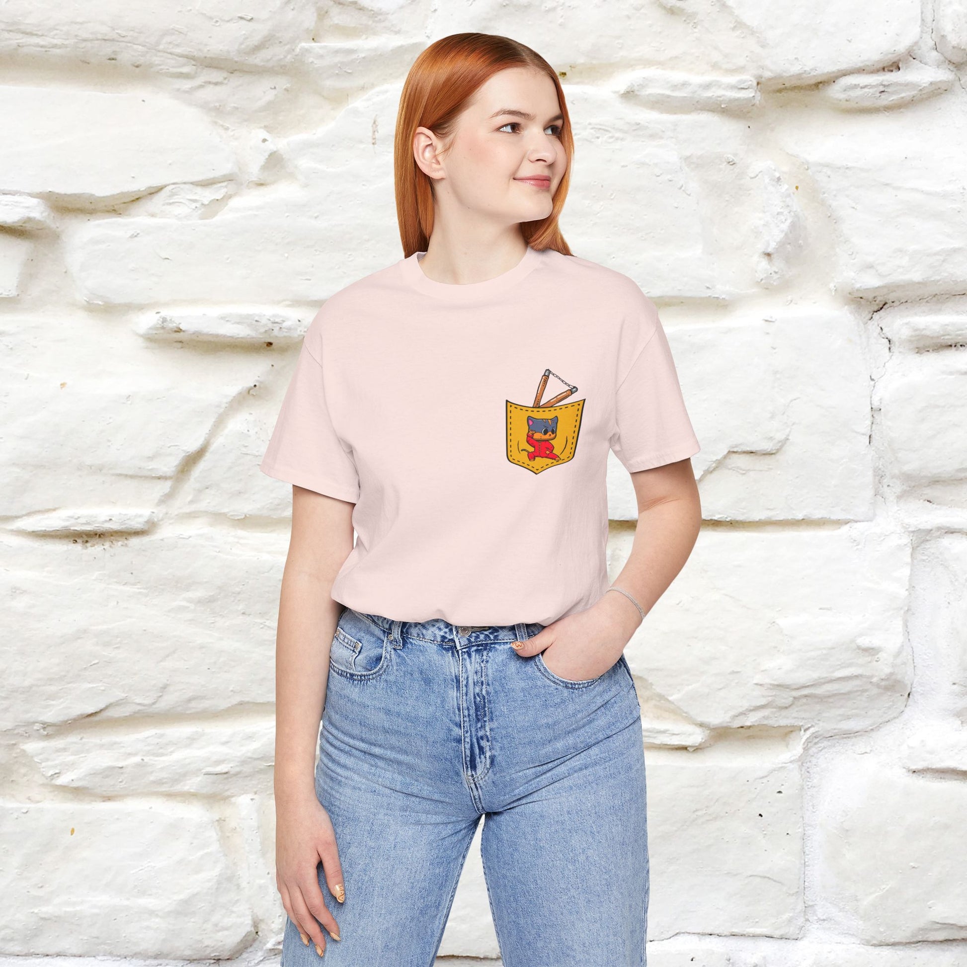 "Be Like Water: Cattitude Master | Cat T-Shirt |Nunu&Miao Studio - Nunu&Miao Studio