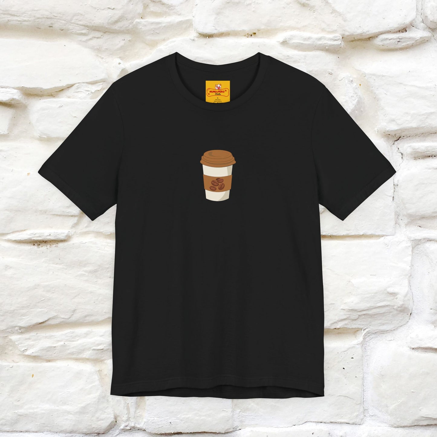 "Where Is My Coffe?" Cat T-Shirt | Front & Back Design | Nunu&Miao Studio