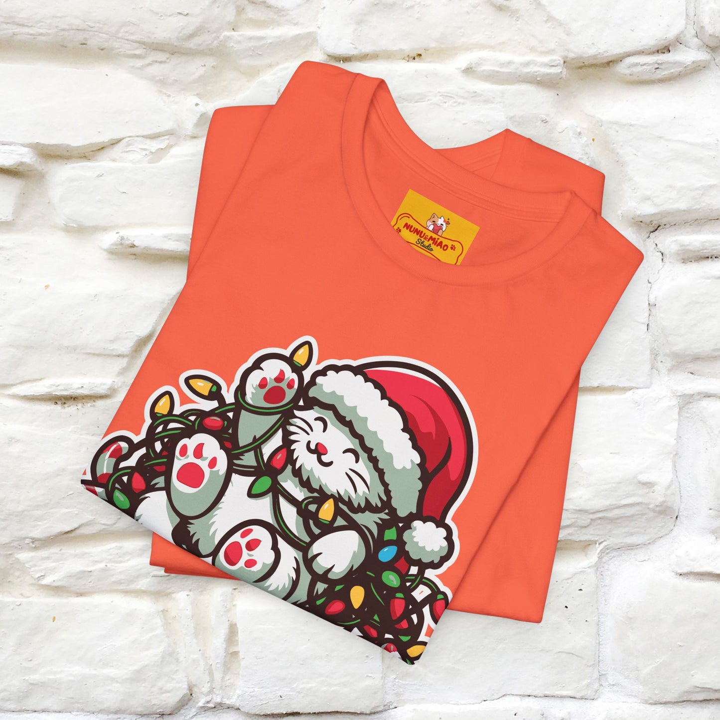 “Purr-Fectly Naughty” | Cat T-Shirt | Nunu&Miao Studio