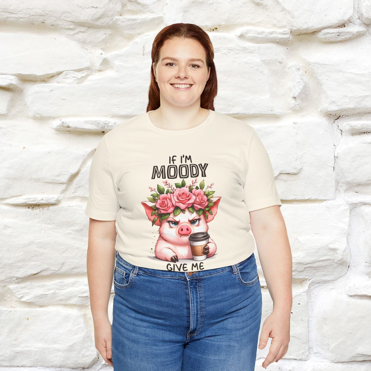 ''If I'm Moody Give Me Foody''| Funny T-Shirt | Nunu&Miao Studio