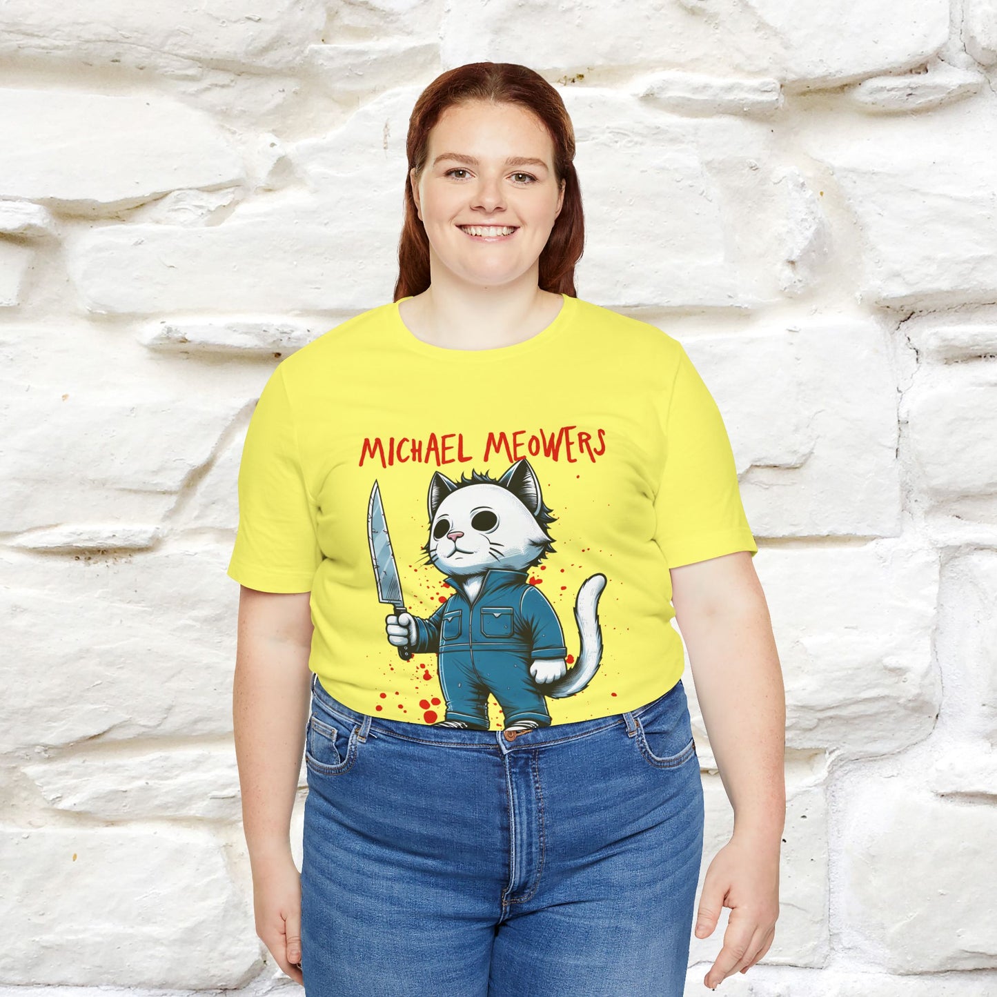 ''Michael Meowers'' Cat T-Shirt |  | Nunu&Miao Studio - Nunu&Miao Studio