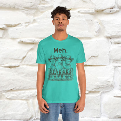 "Meh" Cute T-shirt |Nunu&Miao Studio - Nunu&Miao Studio