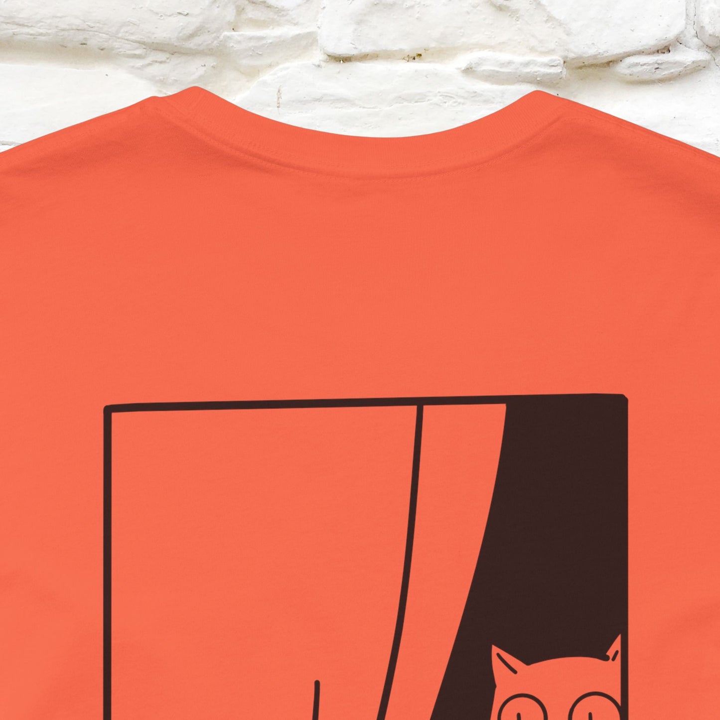 “Don’t trust atoms… they make up everything.” |  Cat T-Shirt | Front & Back Design | Nunu&Miao Studio