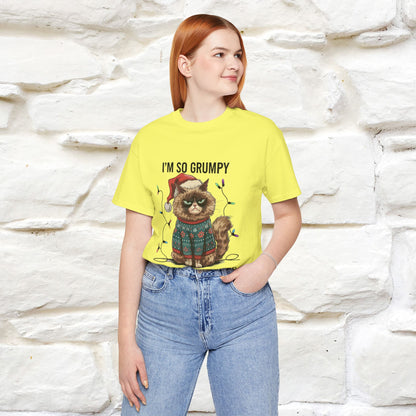 "I'm So Grumpy, I'm Not Even Talking To Myself" |Funny T-Shirt | Nunu&Miao Studio