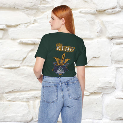 'King Cat: Majestic Cat'' | Front & Back Design | Nunu&Miao Studio - Nunu&Miao Studio