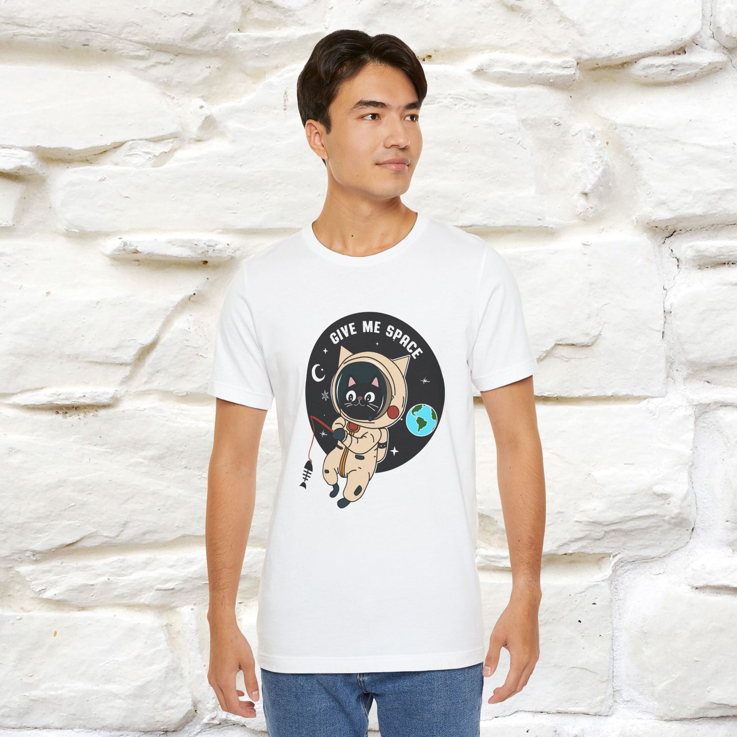 "Funny stay-at-home tee" Cat T-shirt |Nunu&Miao Studio - Nunu&Miao Studio