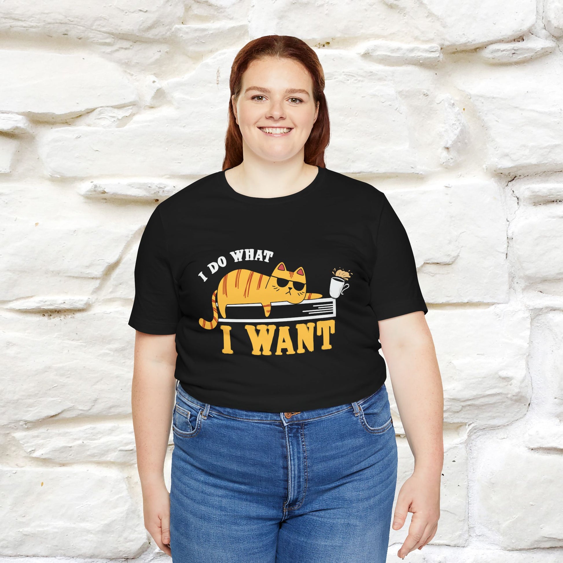 "I Do What I Want" Cat T-Shirt | Nunu & Miao Studio - Nunu&Miao Studio