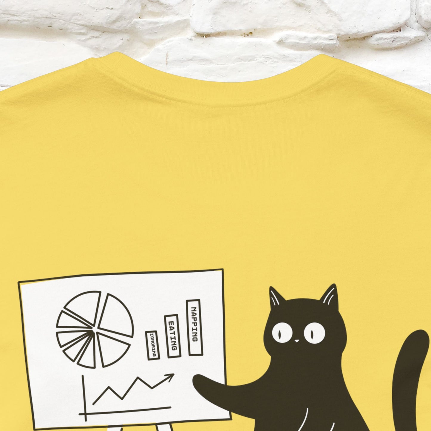 “Trust me, I’m statistically significant.”|  Cat T-Shirt | Front & Back Design | Nunu&Miao Studio