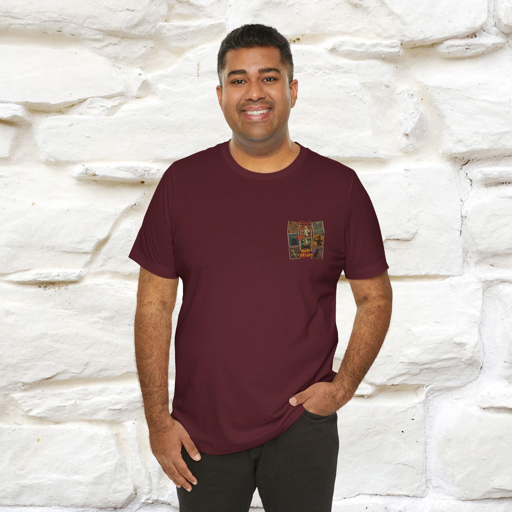 "Spooky Vibes" Cat T-shirt |Nunu&Miao Studio - Nunu&Miao Studio