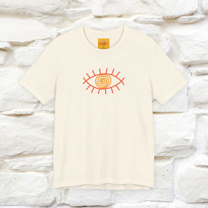 "The Hypnotic Meow'' Cat T-Shirt Front and Back Design | Nunu&Miao Studio - Nunu&Miao Studio