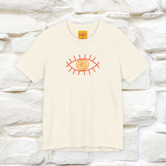 "The Hypnotic Meow'' Cat T-Shirt Front and Back Design | Nunu&Miao Studio - Nunu&Miao Studio