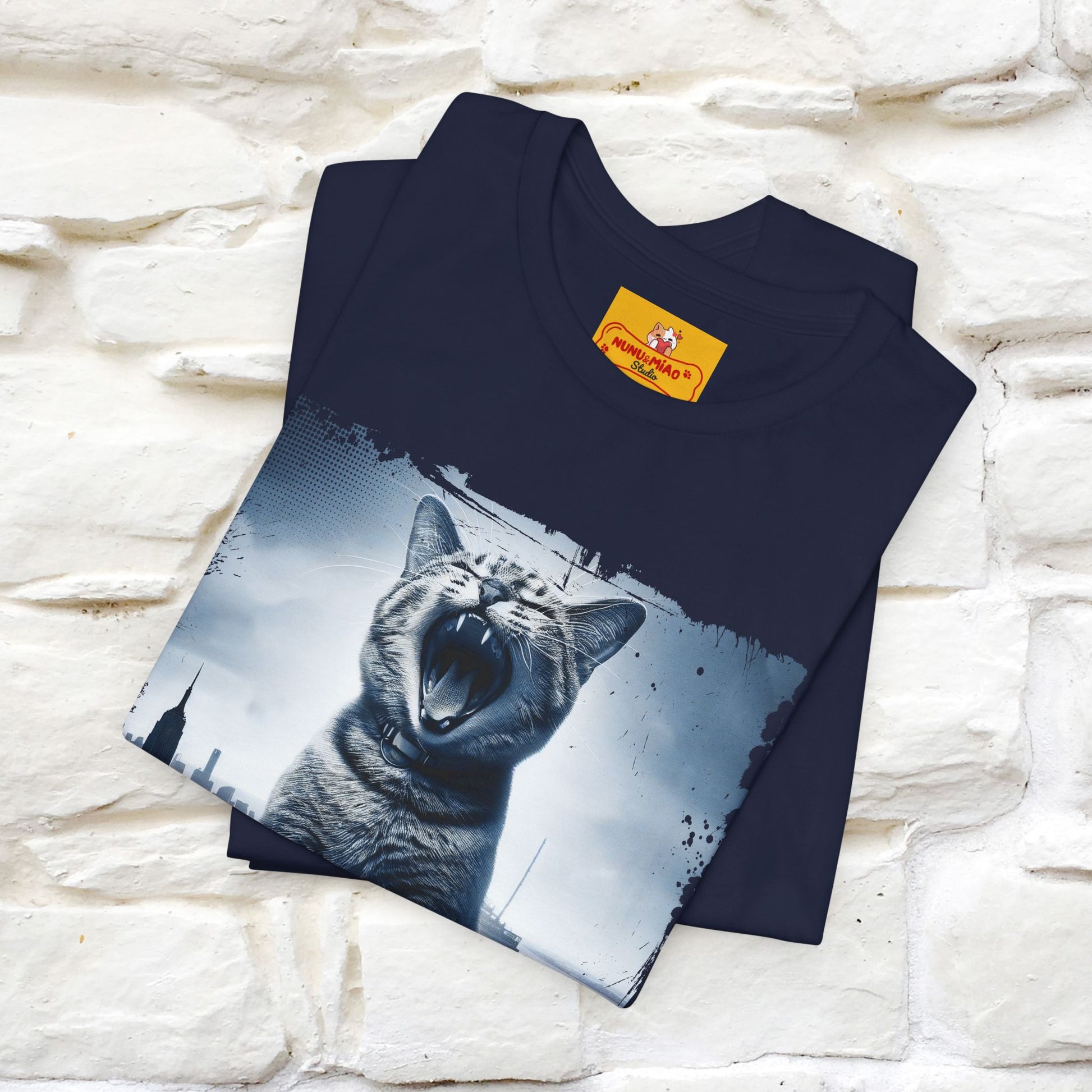 Catzilla T-Shirt | Cat T-Shirt | Nunu&Miao Studio - Nunu&Miao Studio