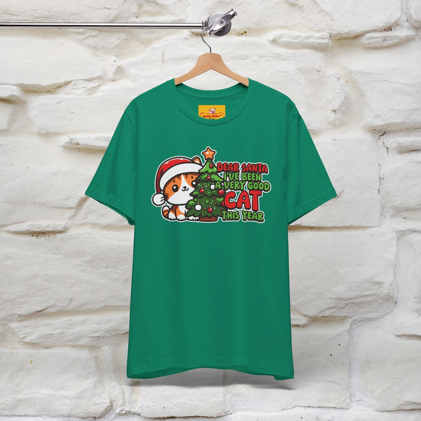 “Dear Santa, I'v Been a Very Good Cat..” | Cat T-Shirt | Nunu&Miao Studio