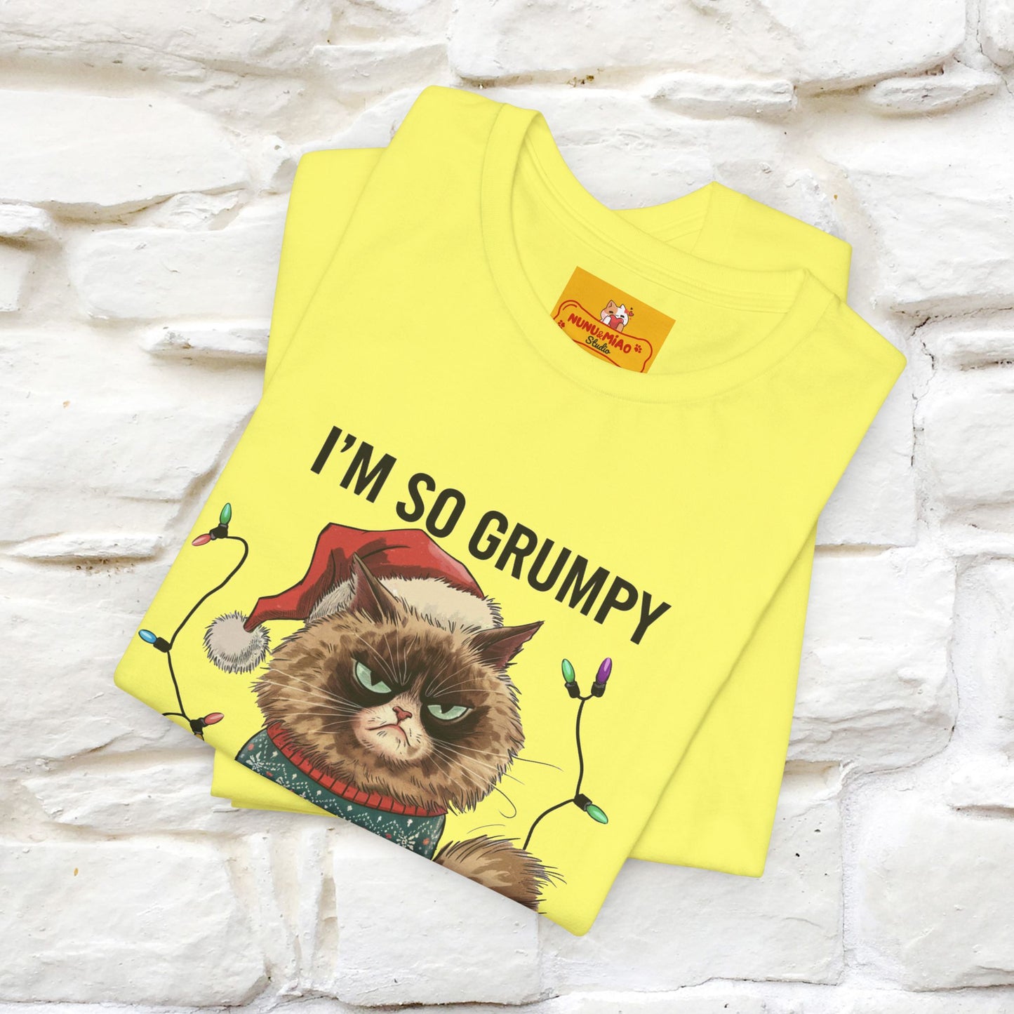 "I'm So Grumpy, I'm Not Even Talking To Myself" |Funny T-Shirt | Nunu&Miao Studio