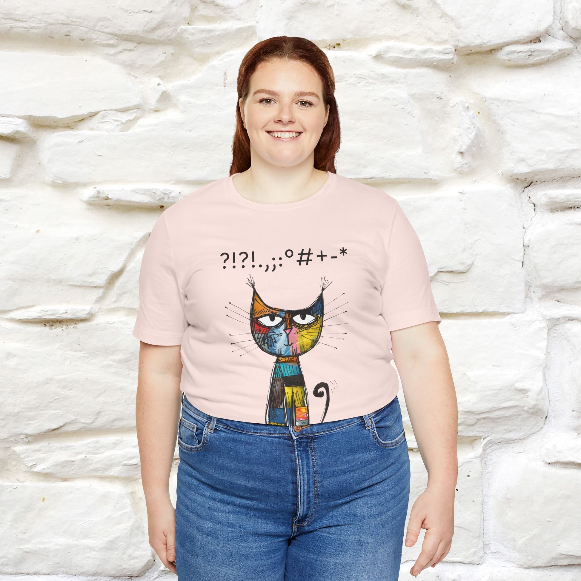 "Enigma" Cat T-shirt |Nunu&Miao Studio - Nunu&Miao Studio