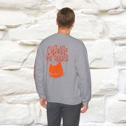 "Change The Rules'' |Cat Sweatshirt | Nunu&Miao Studio