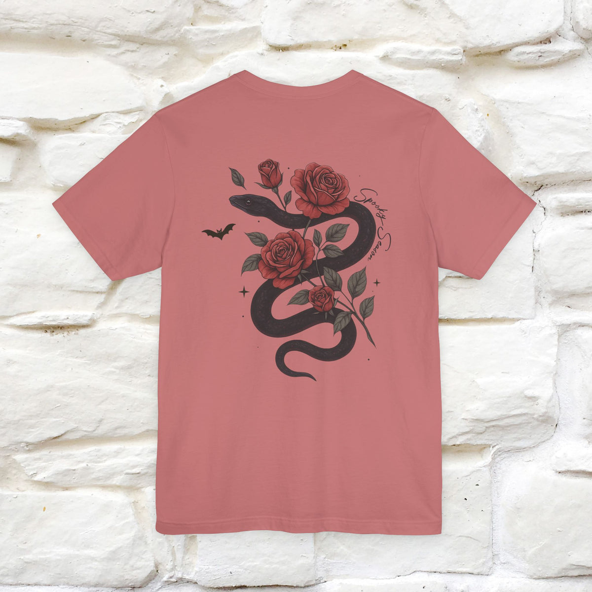 "The Rose and The Snake " Halloween T-shirt |Nunu&Miao Studio