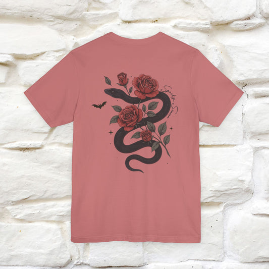 "The Rose and The Snake " Halloween T-shirt |Nunu&Miao Studio