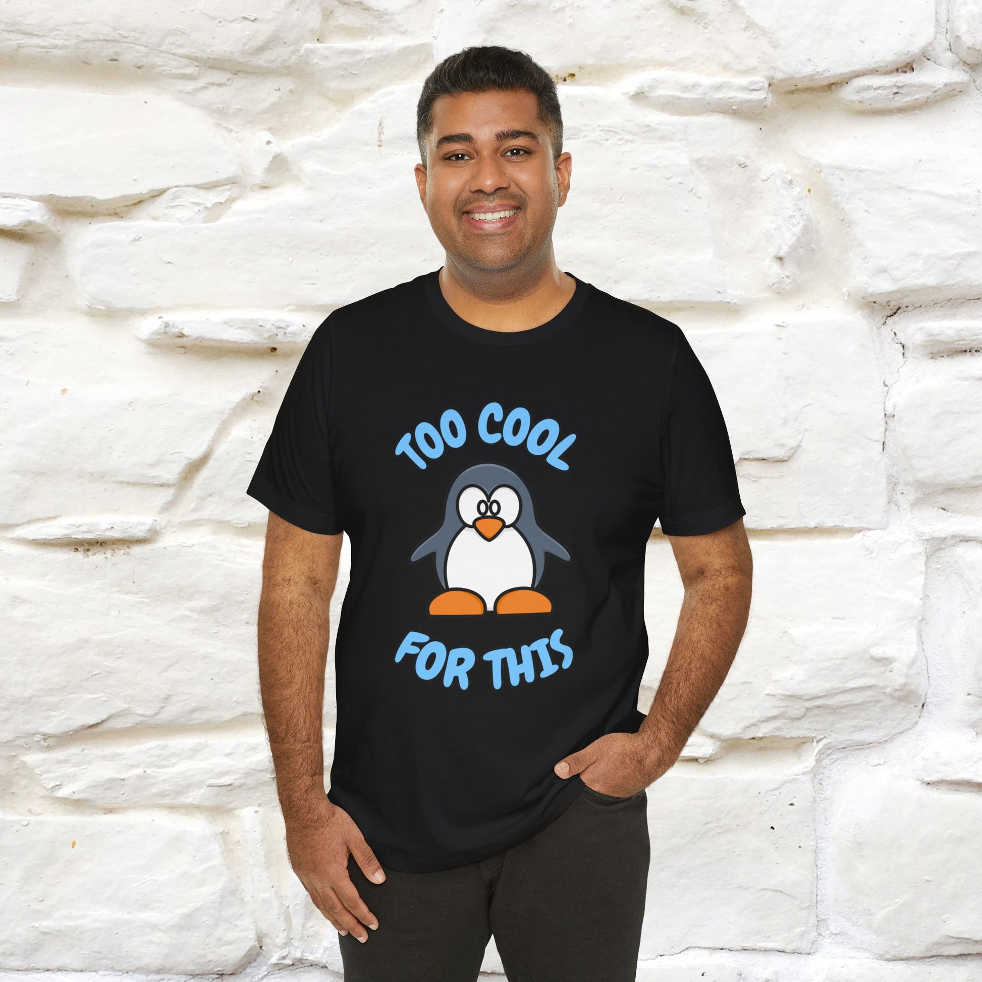 ''Too Cool For This" |Cat T-Shirt | Nunu&Miao Studio - Nunu&Miao Studio