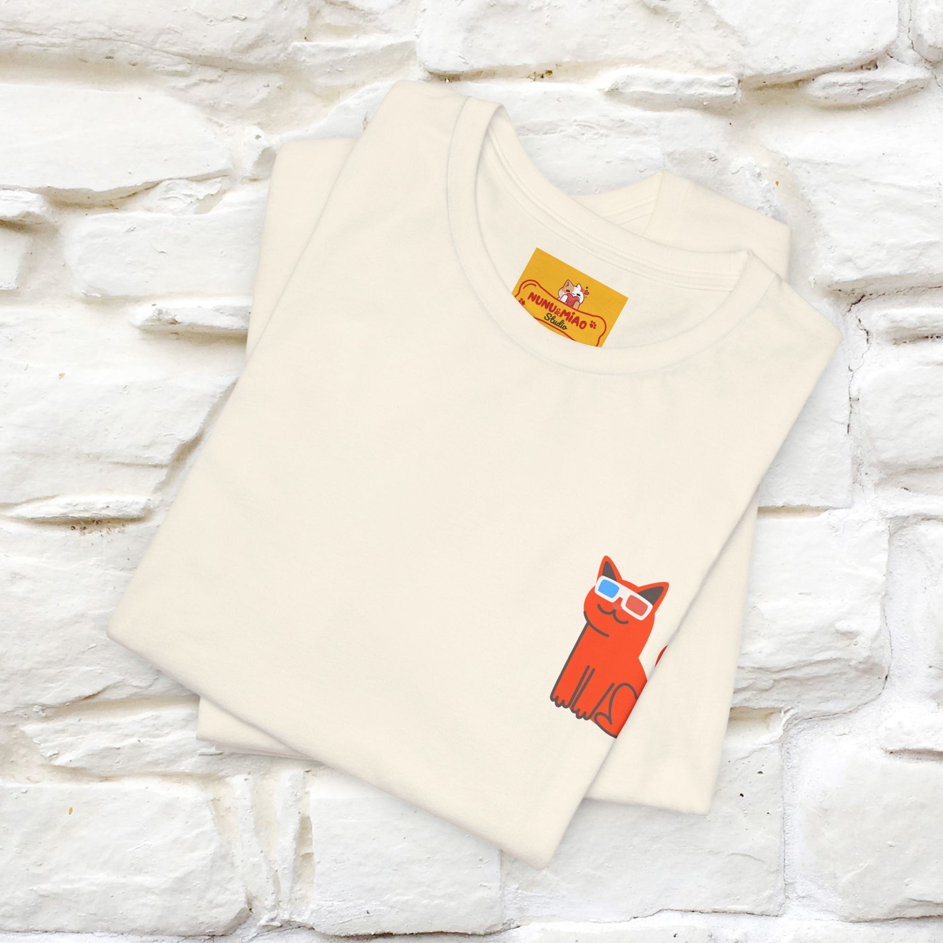 "See the Good in Yourself and Others" Cat T-Shirt | Front & Back Design | Nunu&Miao Studio - Nunu&Miao Studio