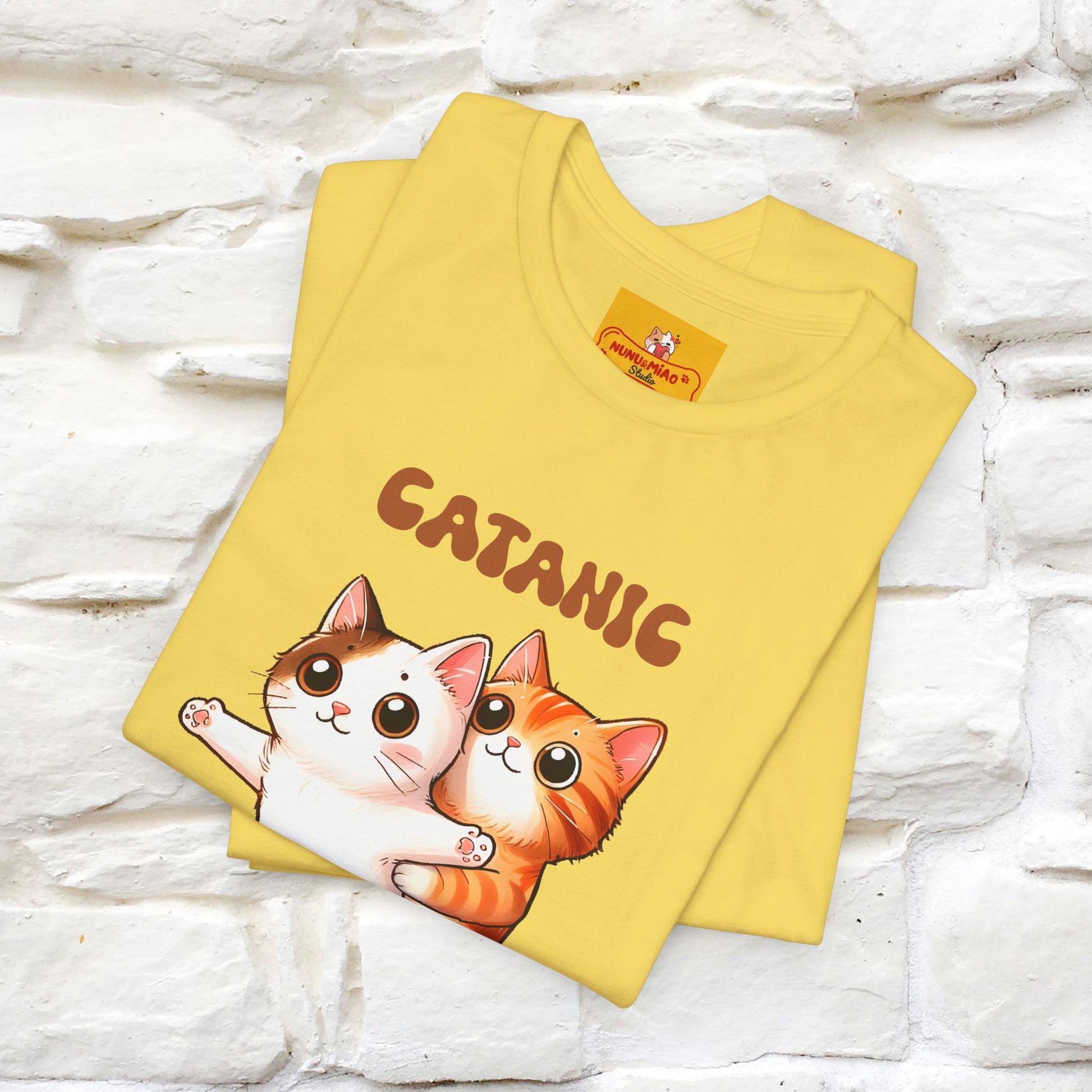 ''Catanic'' Cat T-Shirt | Nunu&Miao Studio - Nunu&Miao Studio