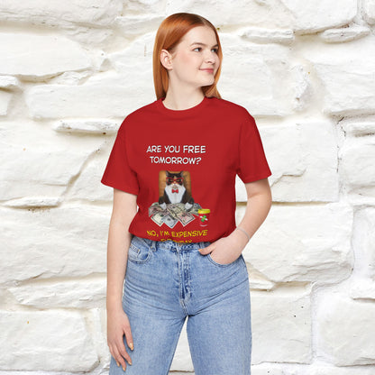 “Are You Fee Tomorrow?” | Cat T-Shirt | Nunu&Miao Studio
