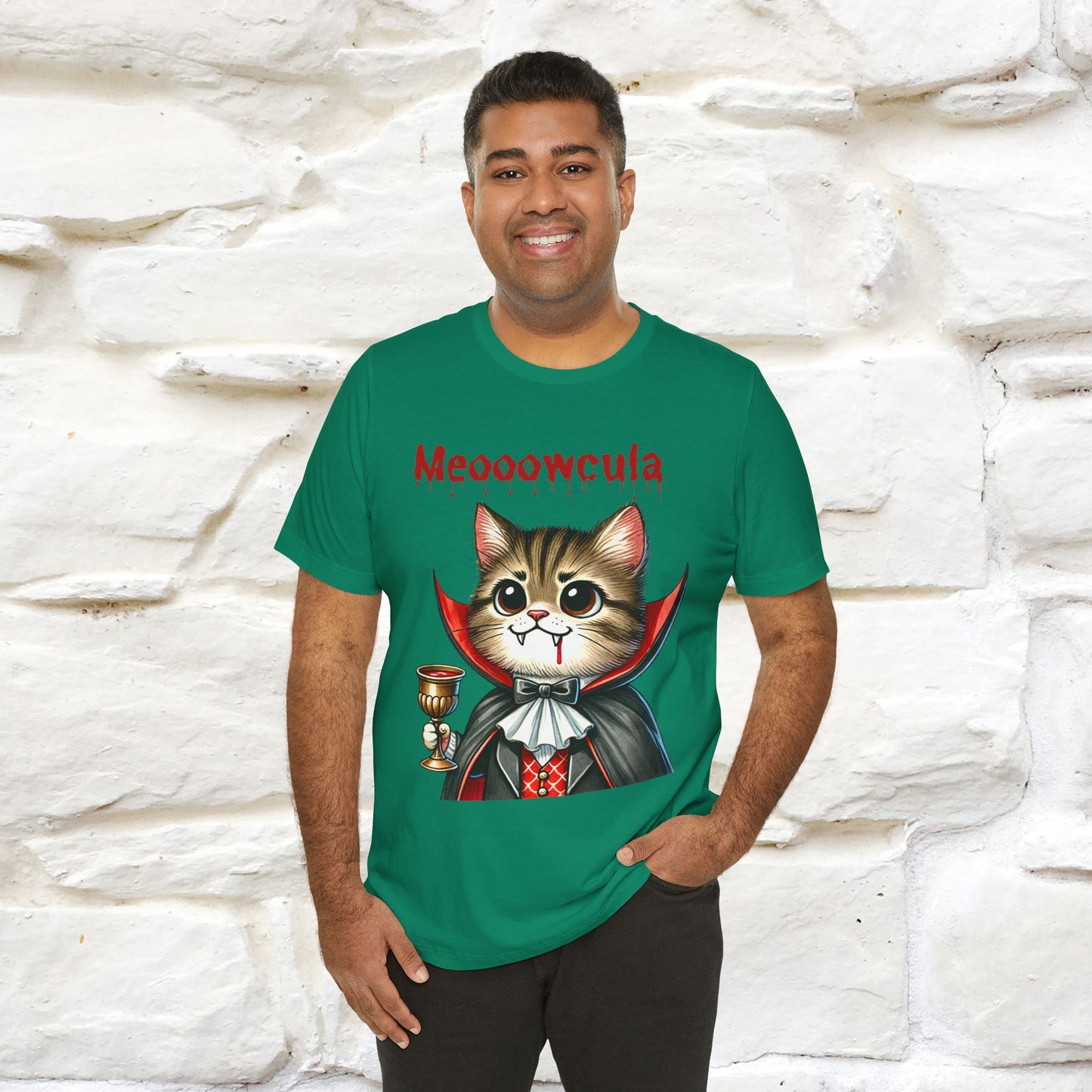 "Meooowcula" Cat T-shirt |Nunu&Miao Studio - Nunu&Miao Studio