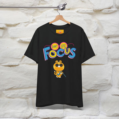 ''Don’t Lose Focus'' Cat T-Shirt | Nunu&Miao Studio - Nunu&Miao Studio