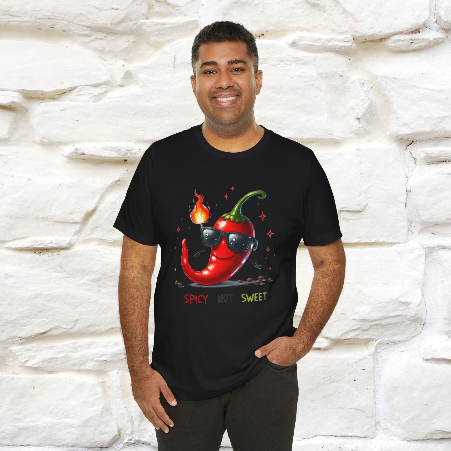 "Spicy Not Sweet" |Funny T-Shirt | Nunu&Miao Studio - Nunu&Miao Studio