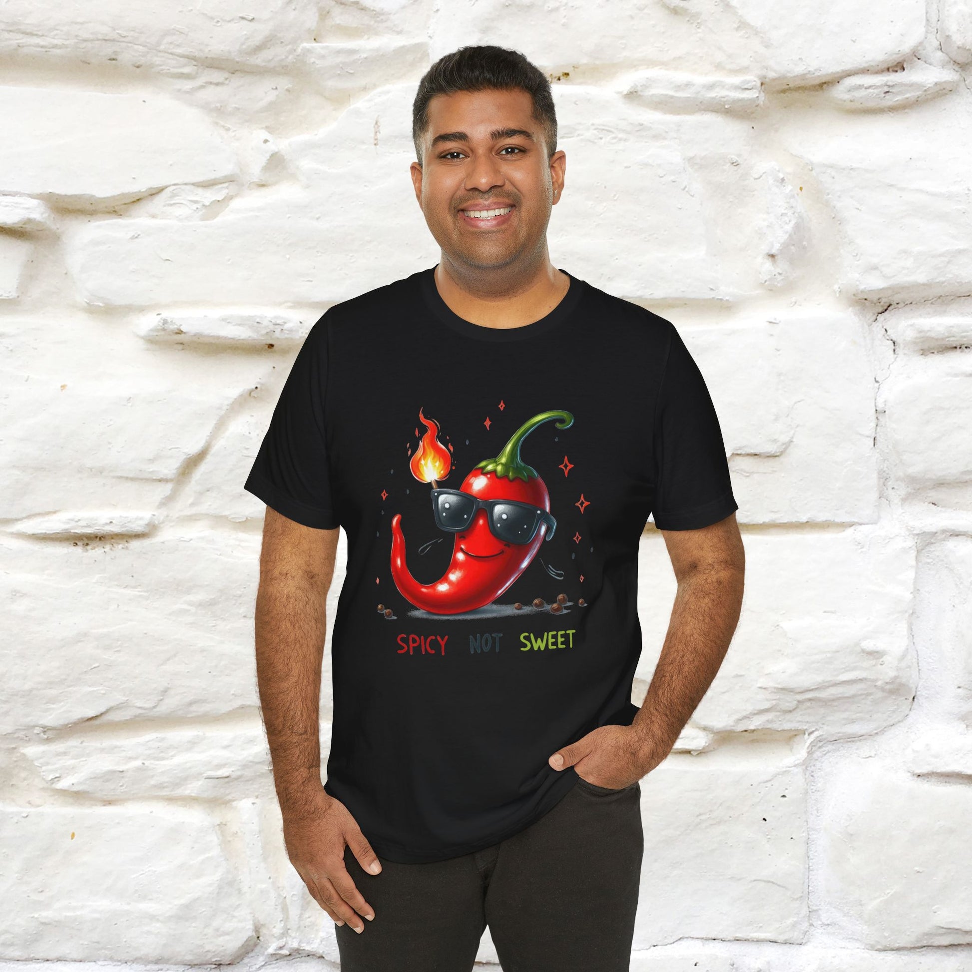 "Spicy Not Sweet" |Funny T-Shirt | Nunu&Miao Studio - Nunu&Miao Studio