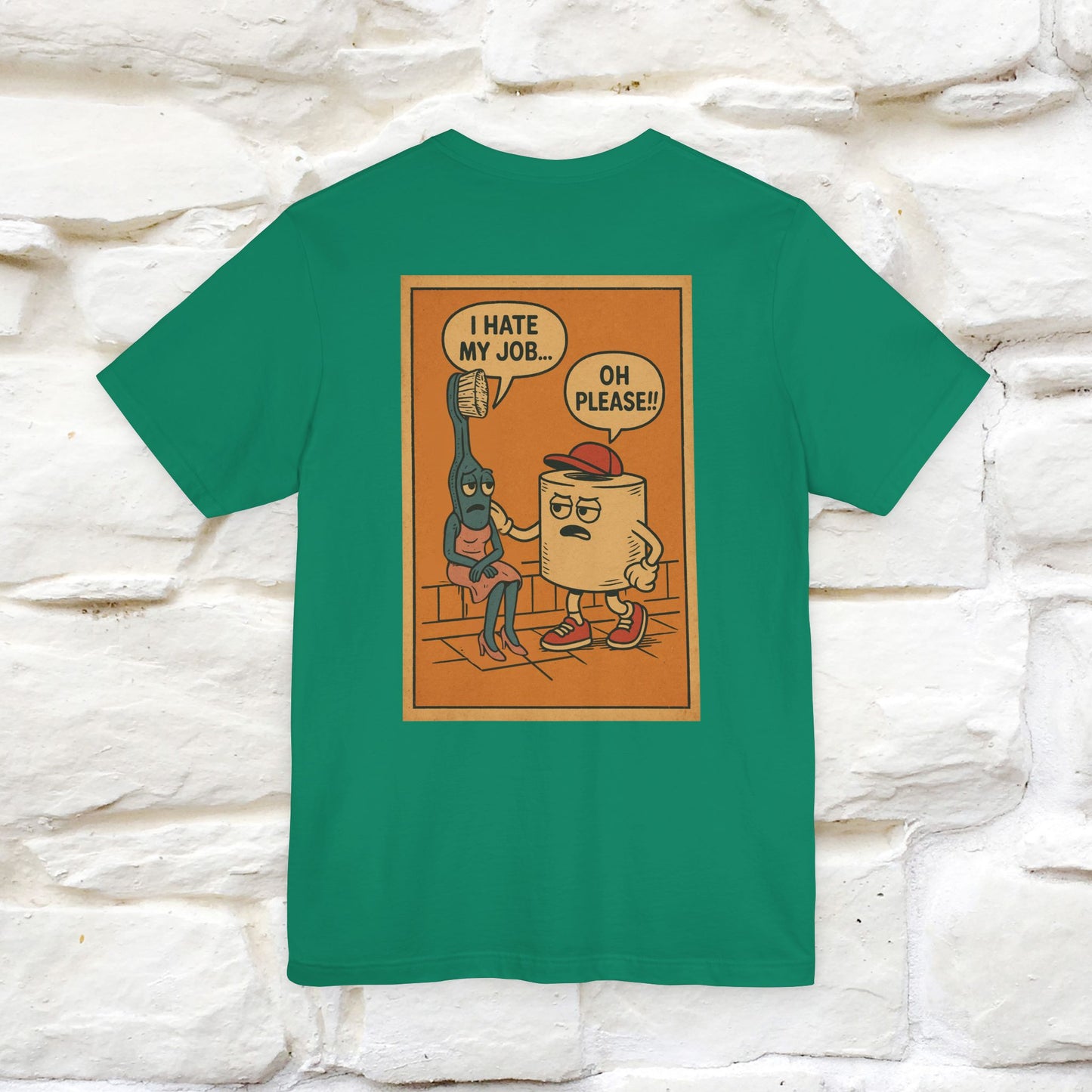 "I Hate My Job ... Oh Please" Funny Cat T-shirt |Nunu&Miao Studio - Nunu&Miao Studio