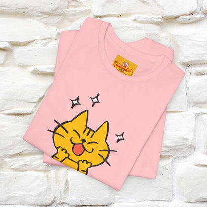 ""It's A Good Day" Cat T-Shirt| Front & Back Design | Nunu&Miao Studio - Nunu&Miao Studio