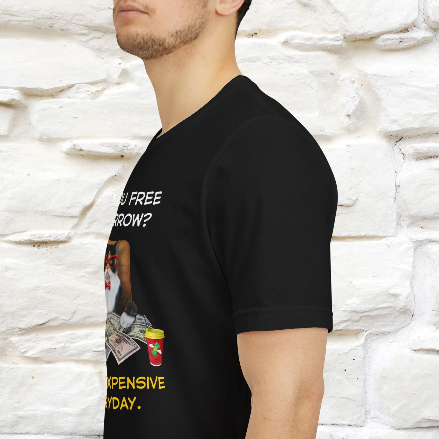 “Are You Fee Tomorrow?” | Cat T-Shirt | Nunu&Miao Studio
