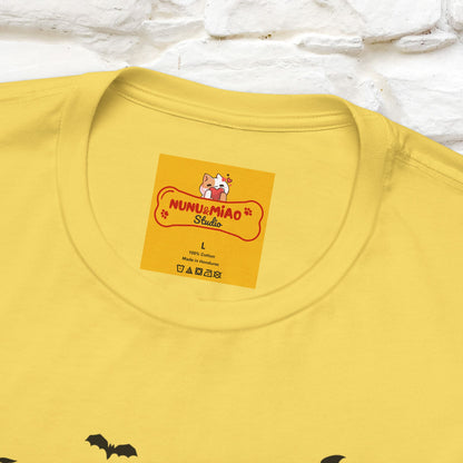 "Happy Halloween Cat Couple " Cat  T-shirt |Nunu&Miao Studio - Nunu&Miao Studio