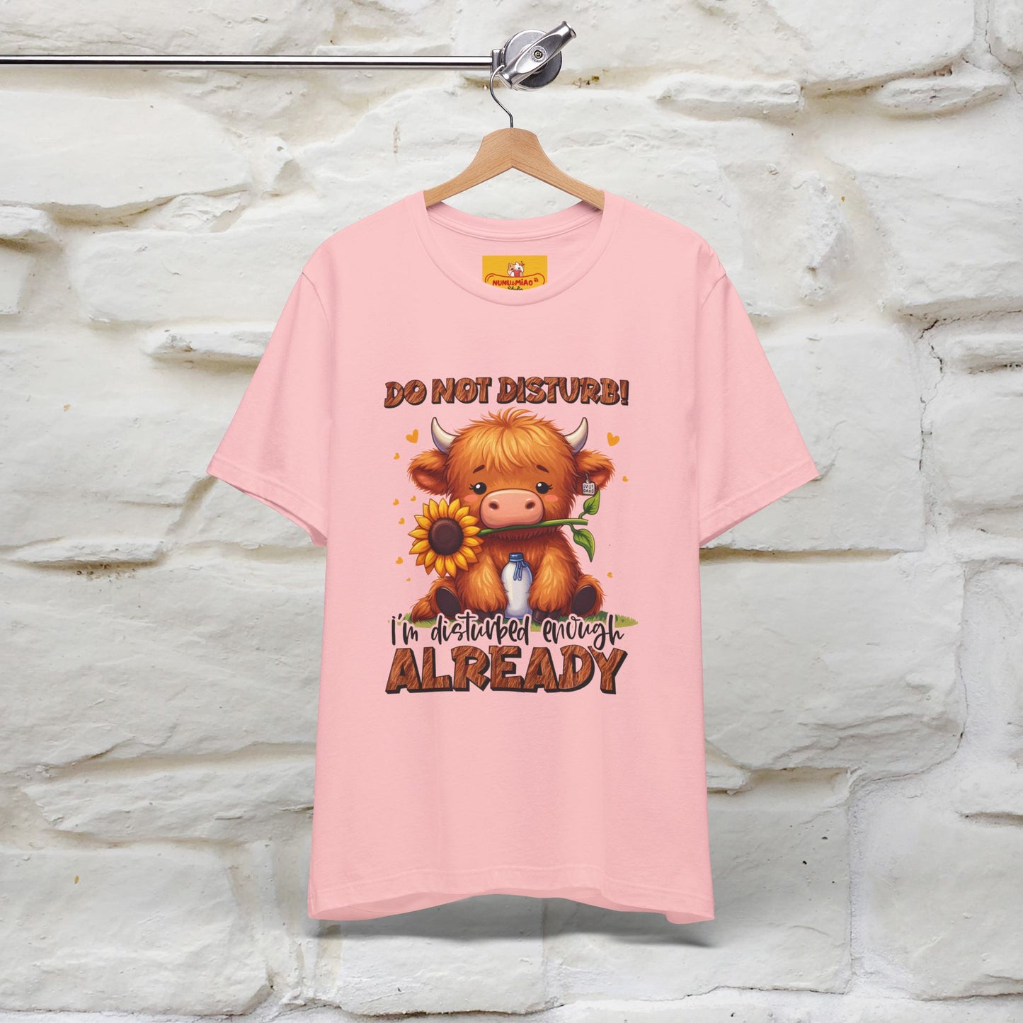 "Do Not Disturb... " |Funny T-Shirt | Nunu&Miao Studio