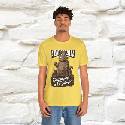 ''A Cat-Godzilla ''| CatT-Shirt | Nunu&Miao Studio - Nunu&Miao Studio