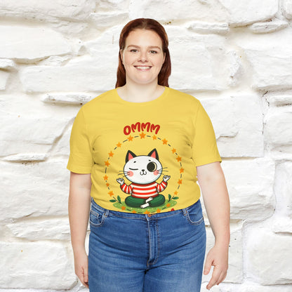 ''Ommm, Keep Calm'' Cat T-Shirt | Nunu&Miao Studio - Nunu&Miao Studio