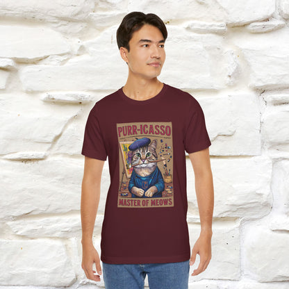 ''Purr-Icasso Masters Of Meows'' | CatT-Shirt | Nunu&Miao Studio - Nunu&Miao Studio