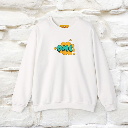 "OMG'' |Cat Sweatshirt | Nunu&Miao Studio