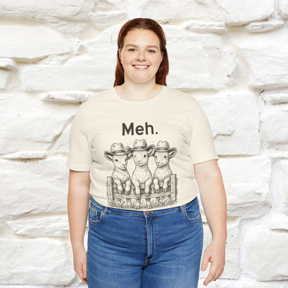 "Meh" Cute T-shirt |Nunu&Miao Studio