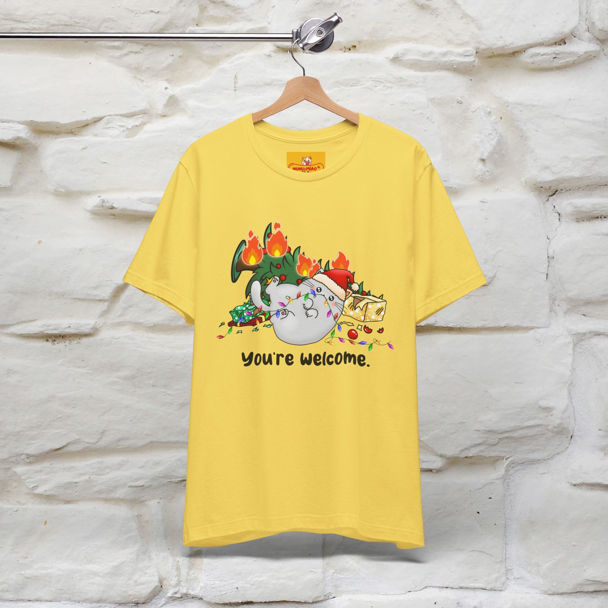 You're Welcome | Sarcastic Cat Christmas Shirt  |Nunu&Miao Studio - Nunu&Miao Studio