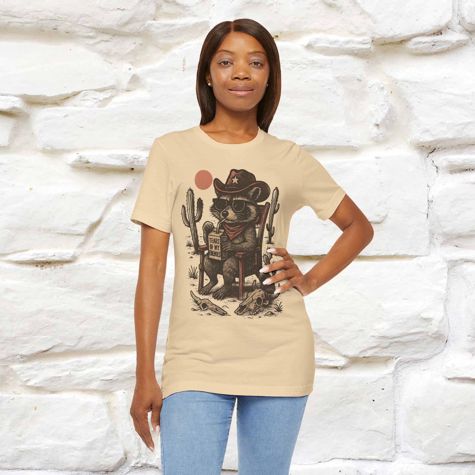 "Tears Of My Enemies" Cat T-shirt |Nunu&Miao Studio - Nunu&Miao Studio