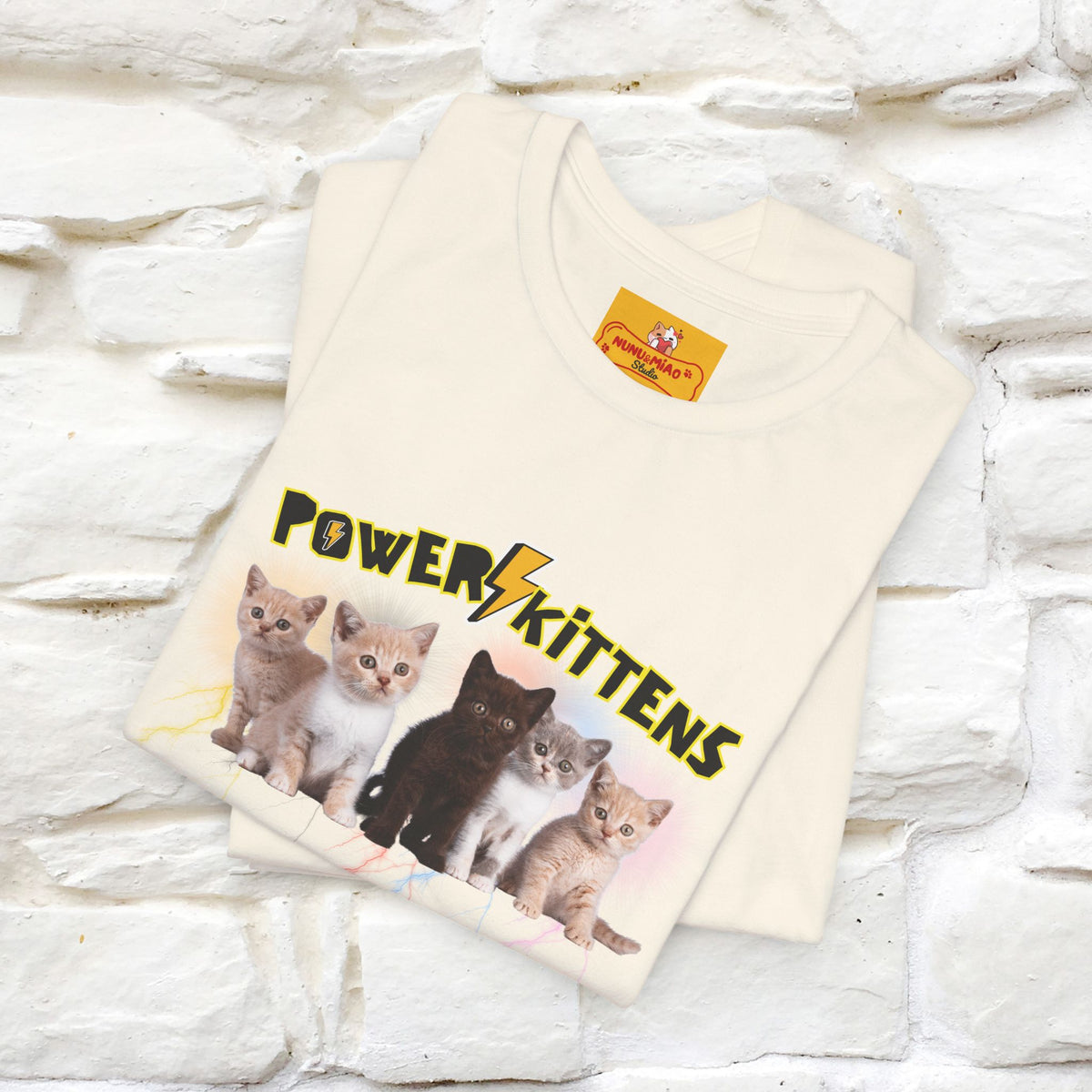 ''Power Kittens ''| CatT-Shirt | Nunu&Miao Studio