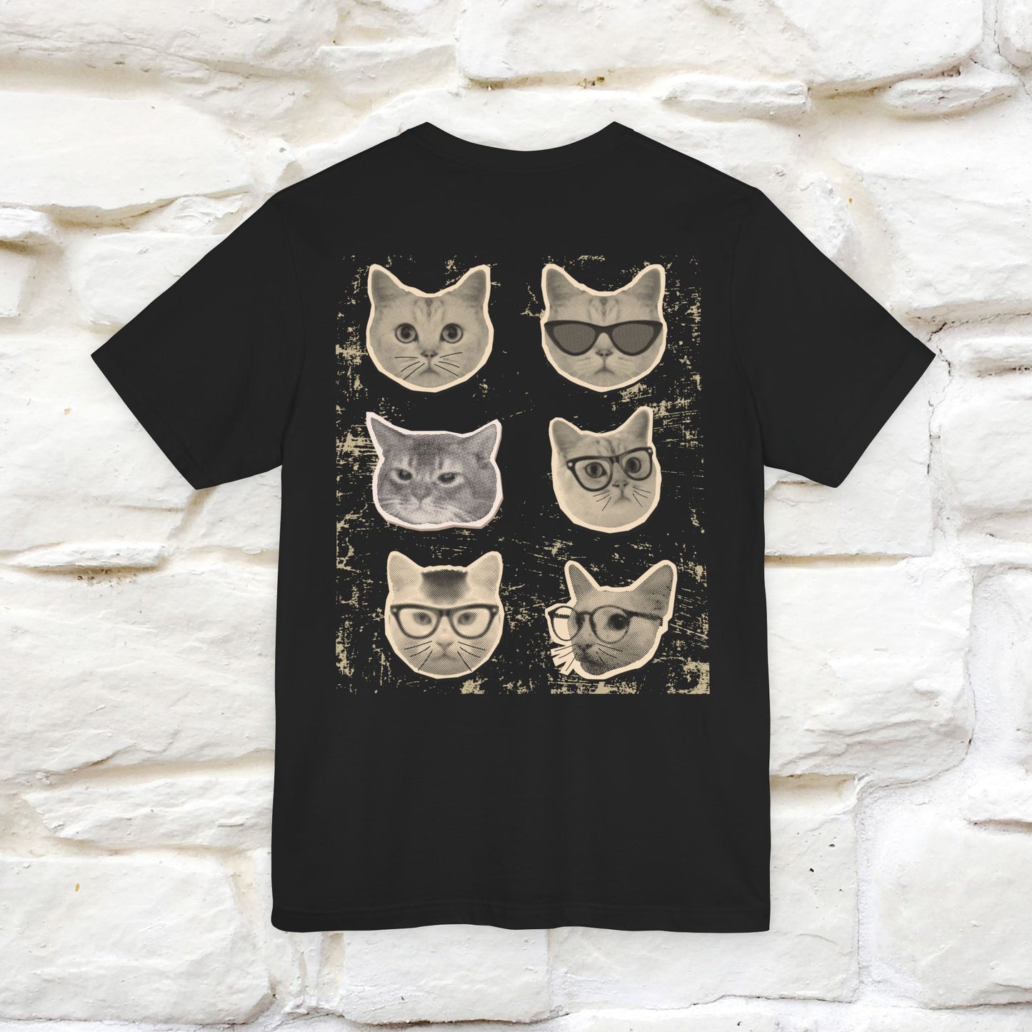 ''Vintage Cat''  Cat T-Shirt | Nunu&Miao Studio - Nunu&Miao Studio